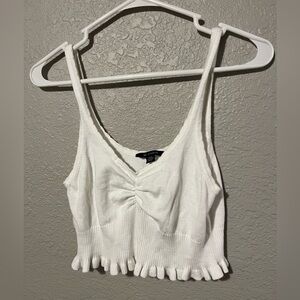 American Eagle White Tank Top